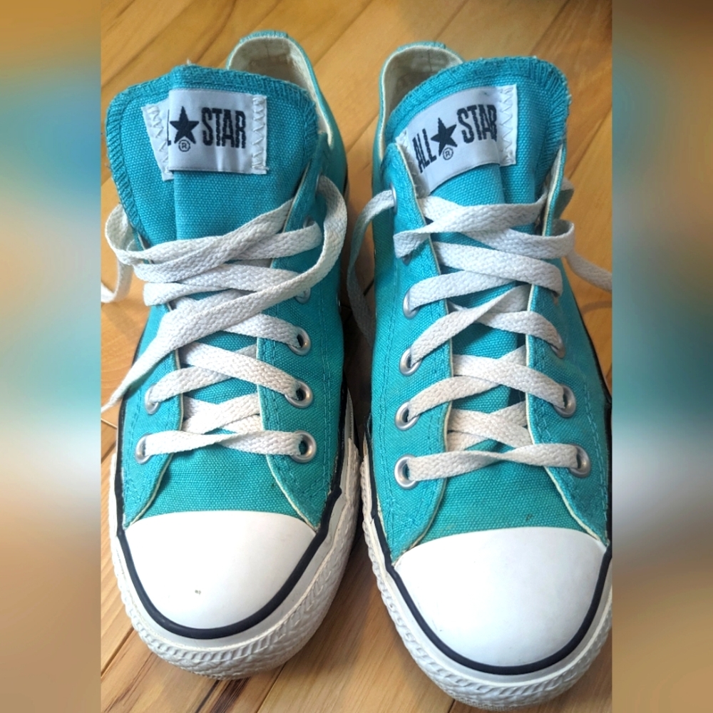 Teal Converse